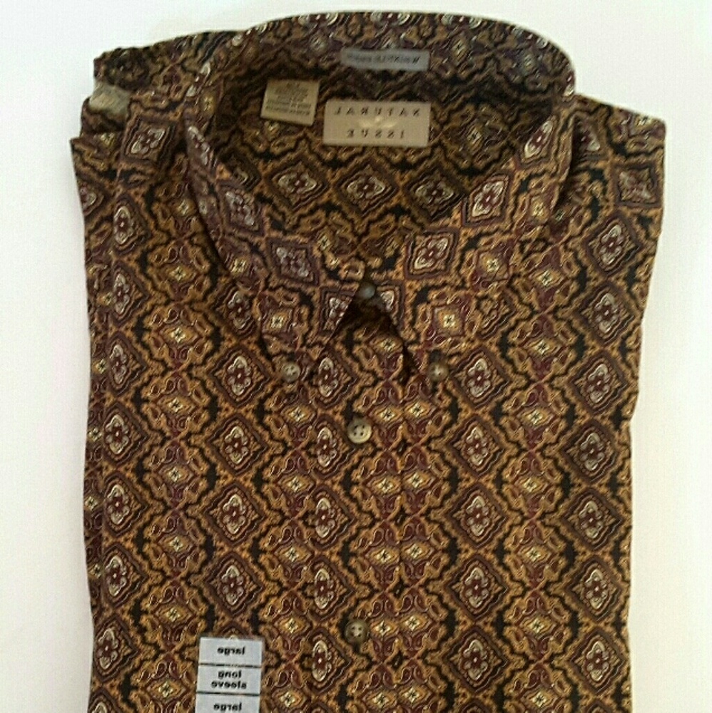 Wrinkle Free Long Sleeve large